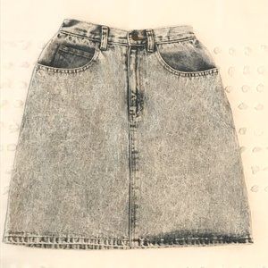 Vintage 80's Jean Skirt ⚡️💕